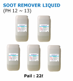 SOOT REMOVER LIQUID removal soot and fire side scale
